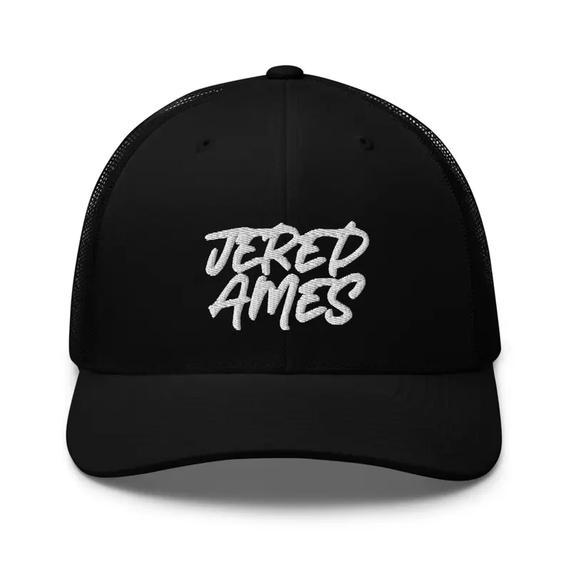 Jered Ames "Graffiti" logo trucker hat